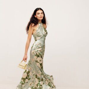 Reformation Veria Silk Dress